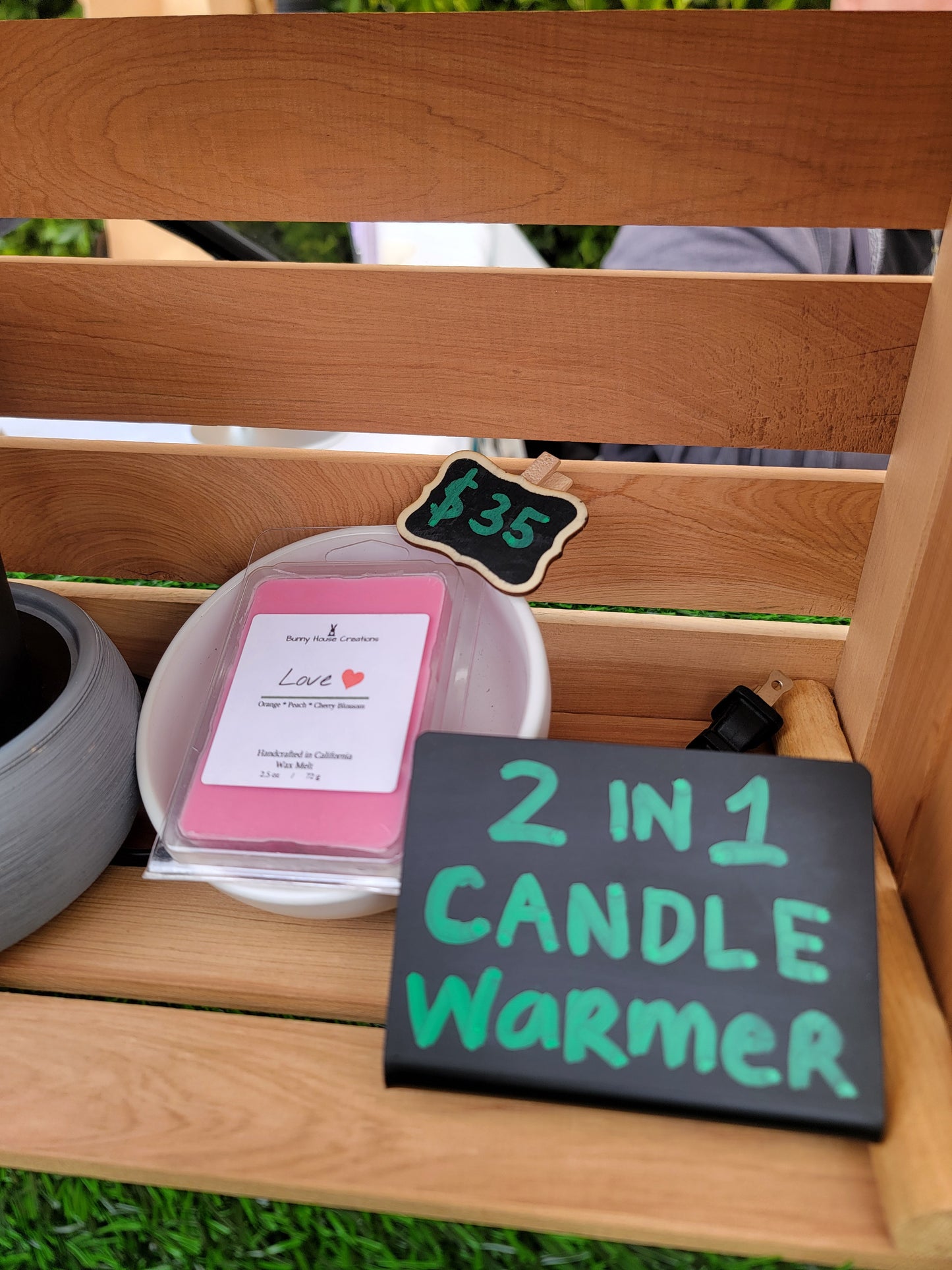 Wax warmer set