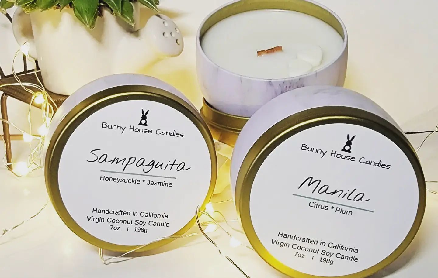 Sampaguita Candle